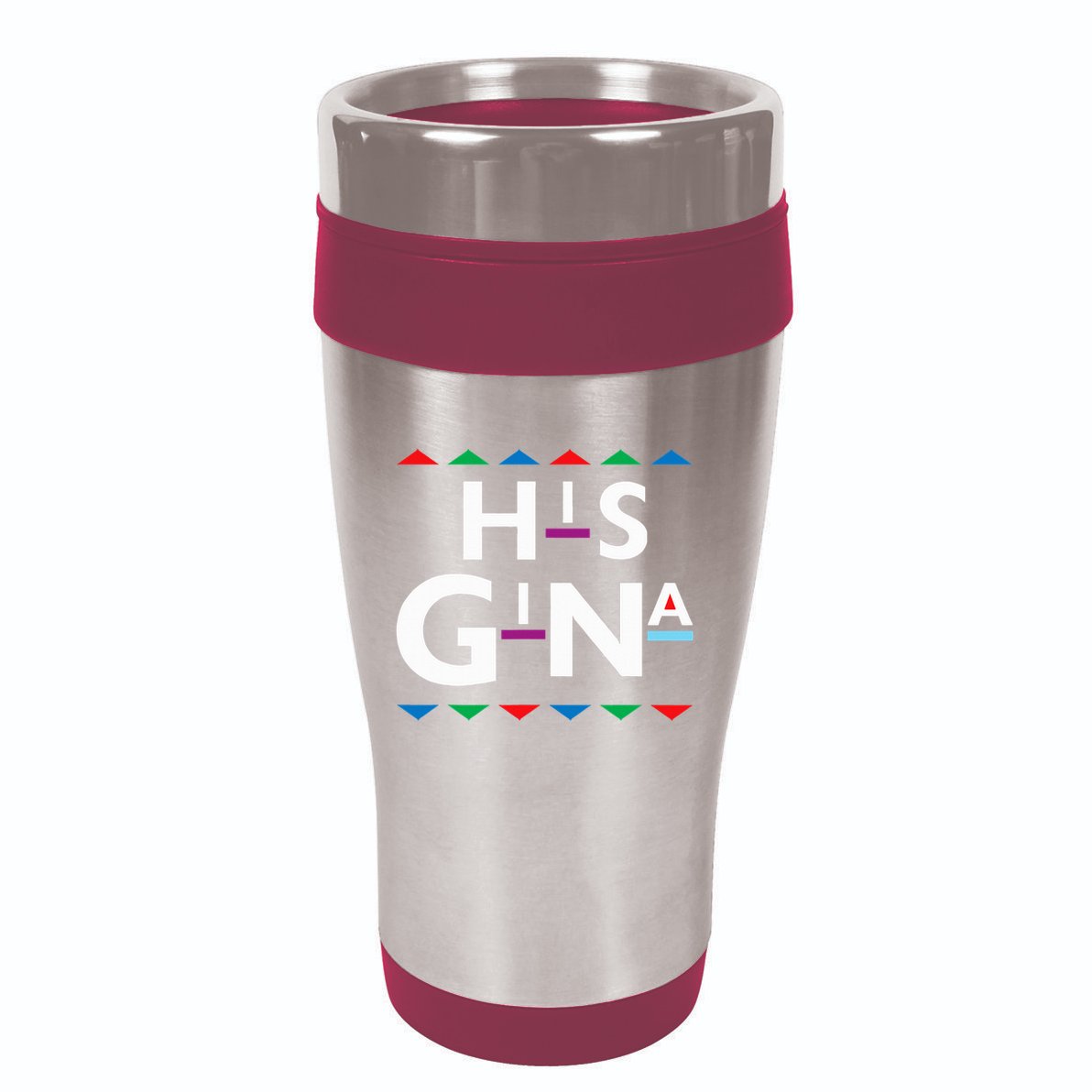 90s Sitcom Nostalgia His Gina Couples Matching Gift Outfit 16oz Travel Tumbler