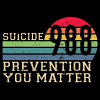 988 Suicide Prevention Awareness Mental Health Doggie Tank