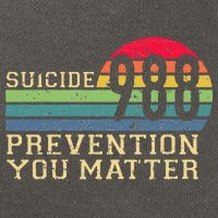 988 Suicide Prevention Awareness Mental Health Cotton Canvas Backpack