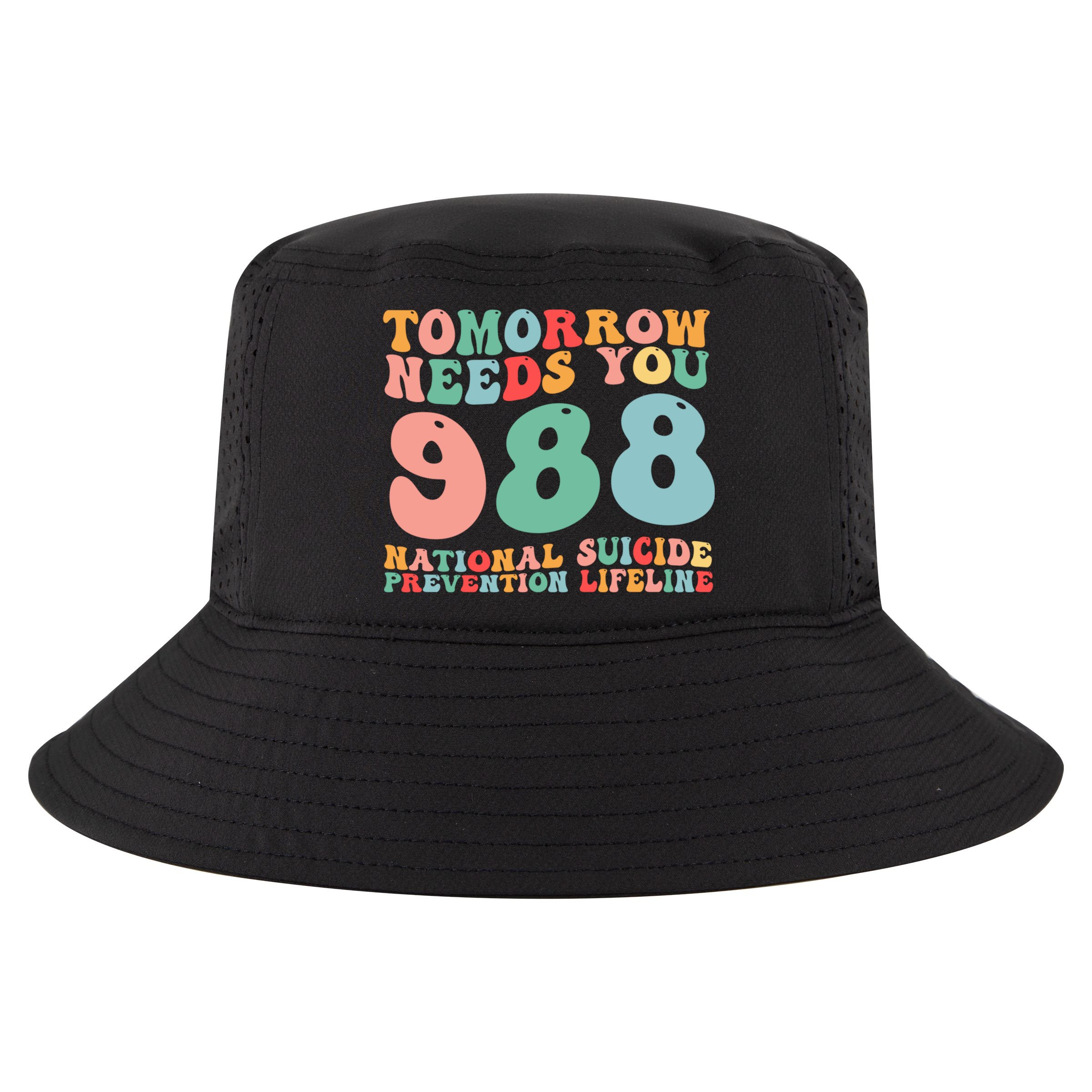 988 Suicide Prevention National Suicide Prevention Lifeline Cool Comfort Performance Bucket Hat