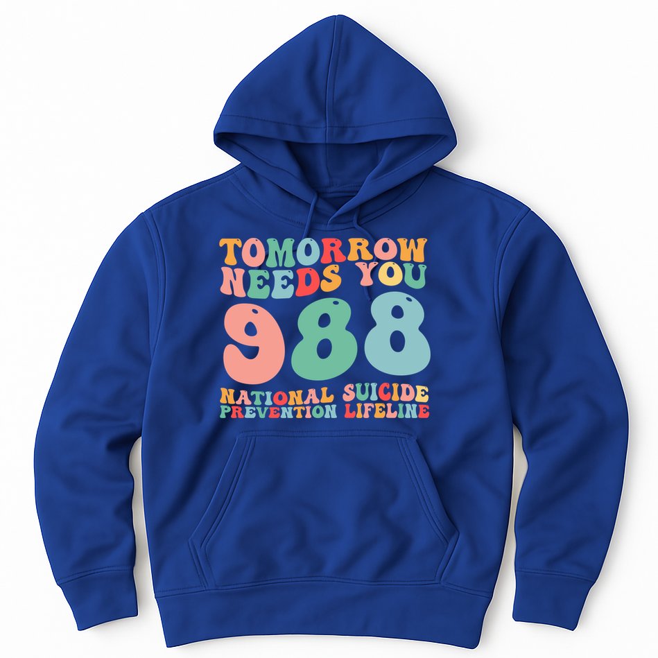 988 Suicide Prevention National Suicide Prevention Lifeline Hoodie