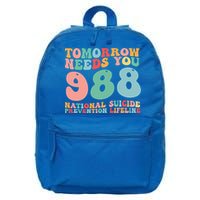 988 Suicide Prevention National Suicide Prevention Lifeline 16 in Basic Backpack