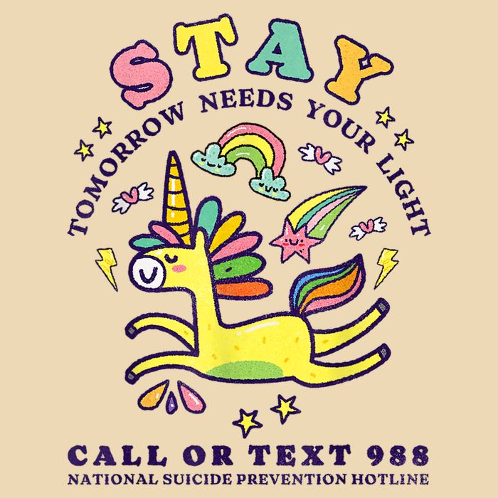 988 Suicide Prevention Tomorrow Needs You Retro Drawstring Bag