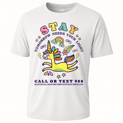 988 Suicide Prevention Tomorrow Needs You Retro Performance Shirt