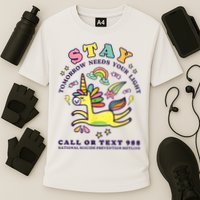 988 Suicide Prevention Tomorrow Needs You Retro Cooling Performance Crew T-Shirt