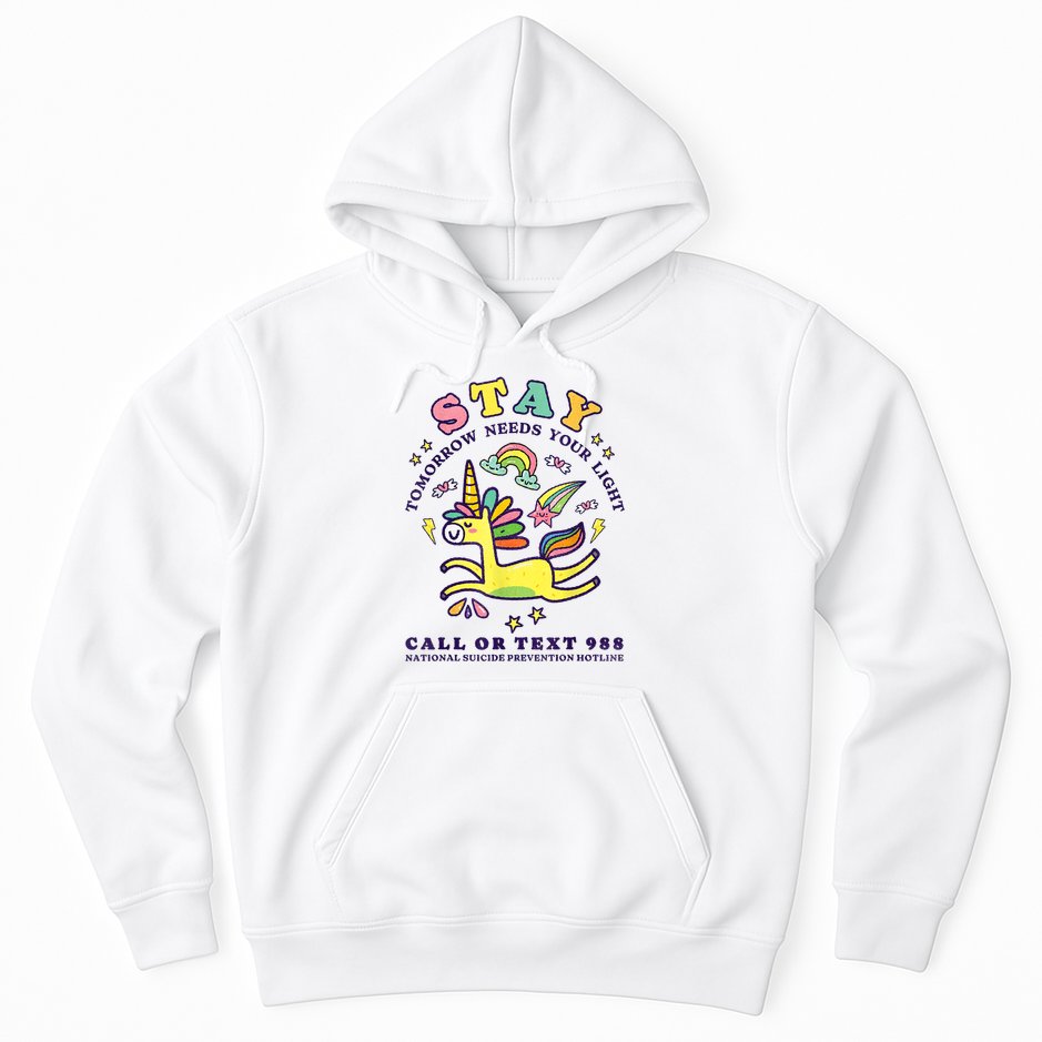 988 Suicide Prevention Tomorrow Needs You Retro Hoodie