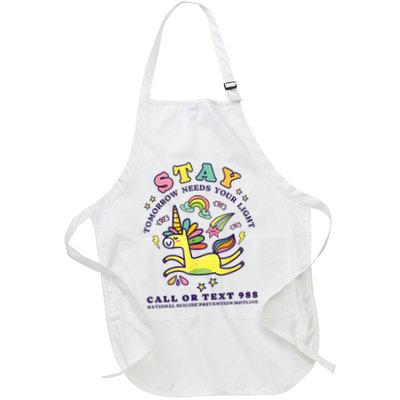 988 Suicide Prevention Tomorrow Needs You Retro Apron
