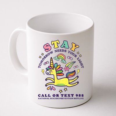 988 Suicide Prevention Tomorrow Needs You Retro Mug