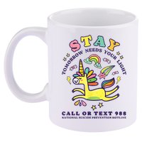 988 Suicide Prevention Tomorrow Needs You Retro 11oz C Handle Ceramic Mug