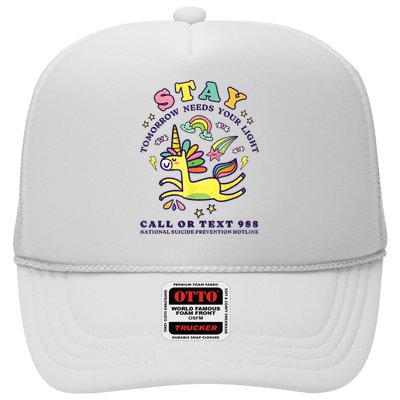 988 Suicide Prevention Tomorrow Needs You Retro Hat