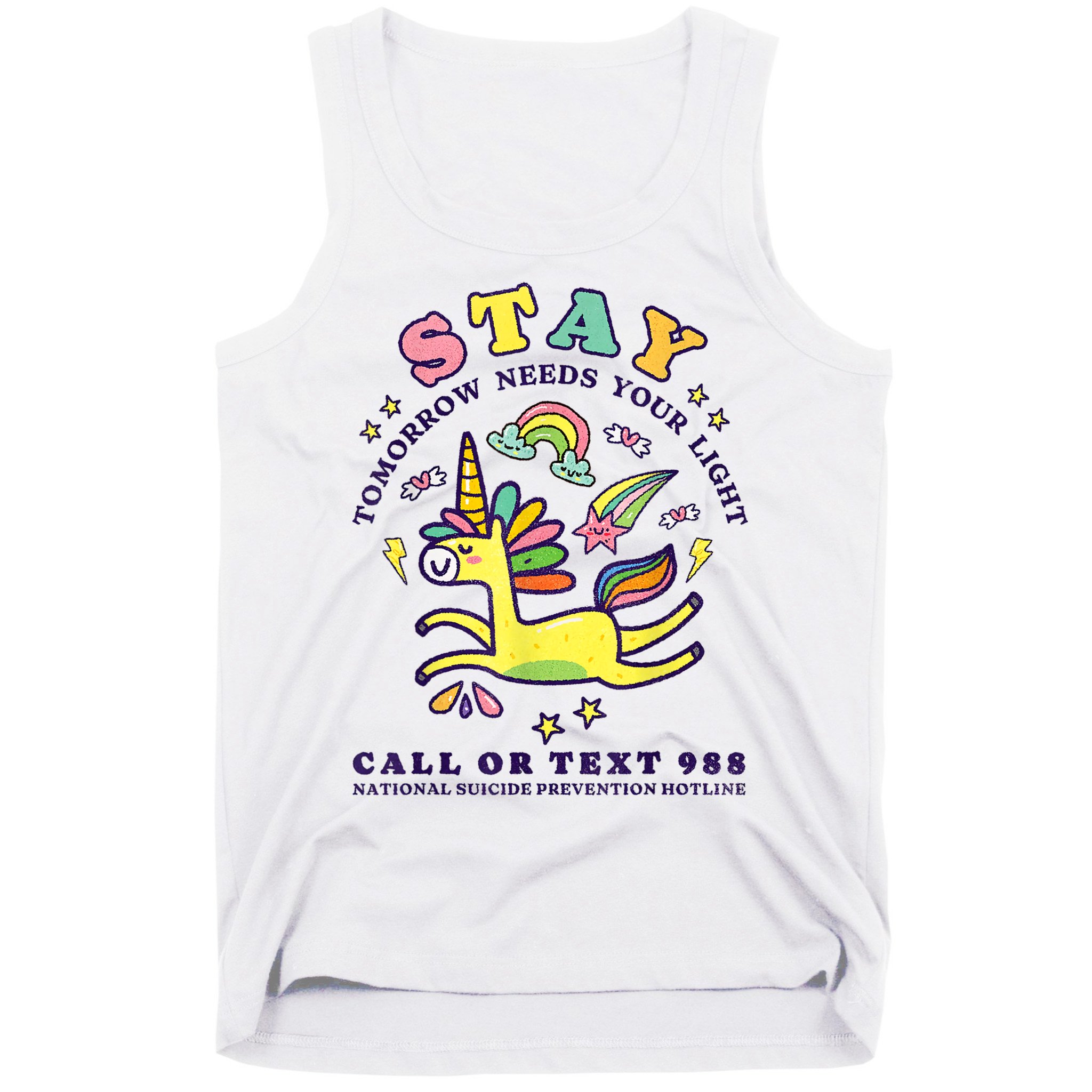 988 Suicide Prevention Tomorrow Needs You Retro Tank Top