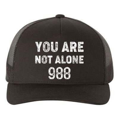 988 Suicide Prevention 988 Yupoong Adult 5-Panel Trucker Hat