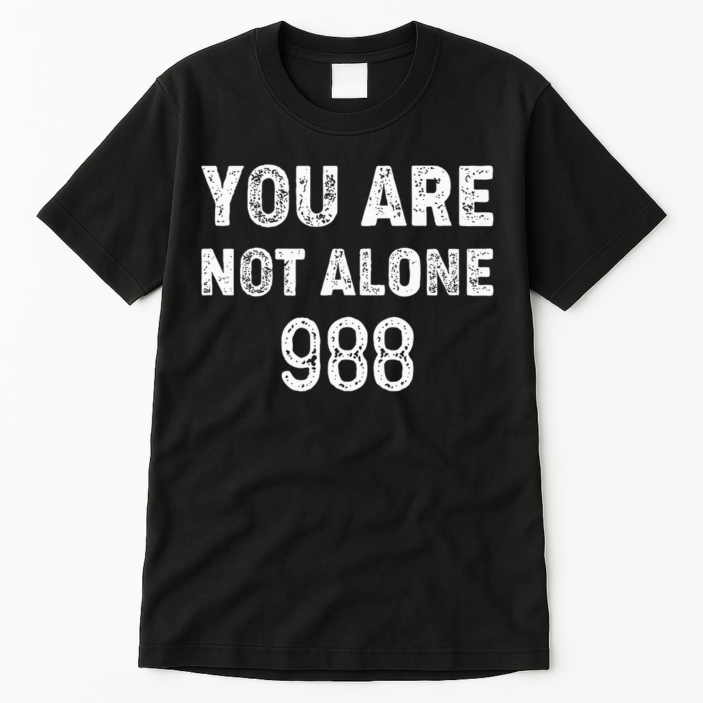 988 Suicide Prevention 988 Tall T-Shirt