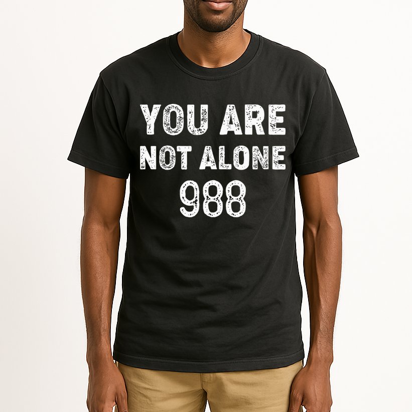 988 Suicide Prevention 988 Tall T-Shirt