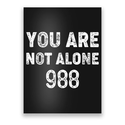 988 Suicide Prevention 988 Poster