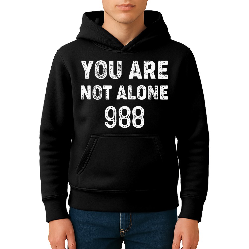 988 Suicide Prevention 988 Kids Hoodie