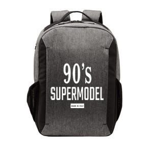 90S Supermodel Super Model Made In Italy Vector Backpack