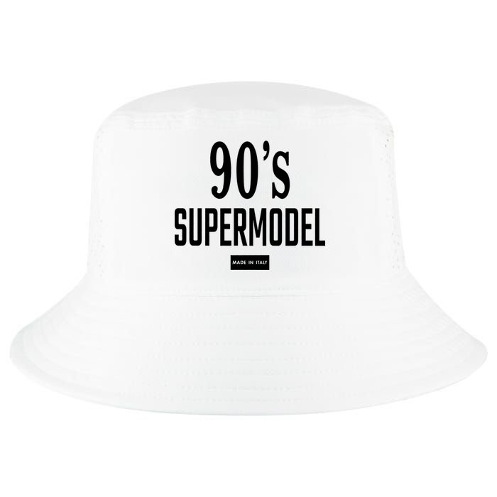 90S Supermodel Super Model Made In Italy Cool Comfort Performance Bucket Hat