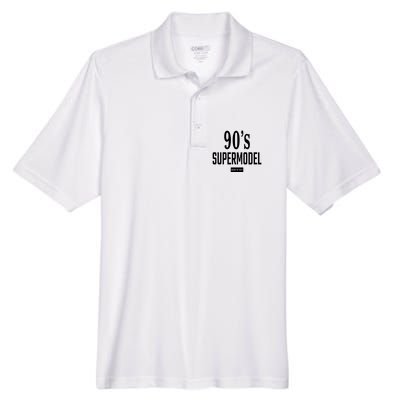 90S Supermodel Super Model Made In Italy Men's Origin Performance Pique Polo