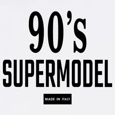 90S Supermodel Super Model Made In Italy T-Shirt