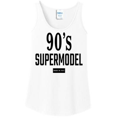 90S Supermodel Super Model Made In Italy Ladies Essential Tank