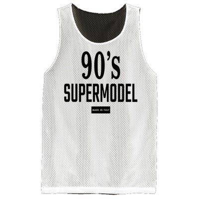 90S Supermodel Super Model Made In Italy Mesh Reversible Basketball Jersey Tank