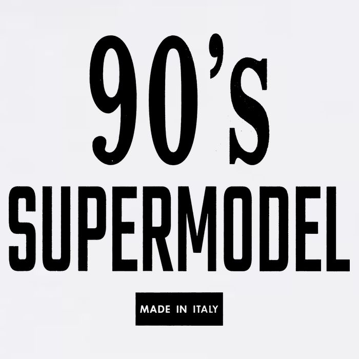 90S Supermodel Super Model Made In Italy Baby Bodysuit