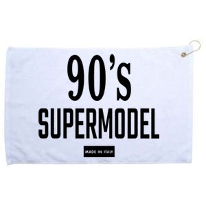 90S Supermodel Super Model Made In Italy Grommeted Golf Towel