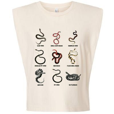 9 Snakes Snake Lover Men Snake Snake Garment-Dyed Women's Muscle Tee