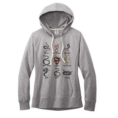 9 Snakes Snake Lover Men Snake Snake Women's Fleece Hoodie