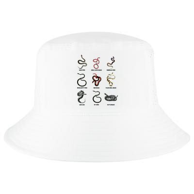9 Snakes Snake Lover Men Snake Snake Cool Comfort Performance Bucket Hat