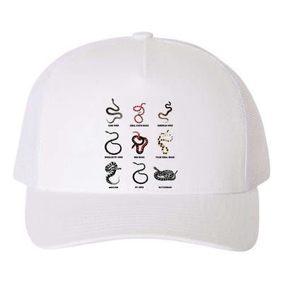 9 Snakes Snake Lover Men Snake Snake Yupoong Adult 5-Panel Trucker Hat