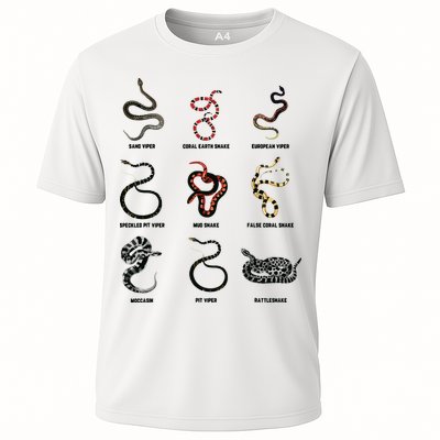 9 Snakes Snake Lover Men Snake Snake Performance Shirt