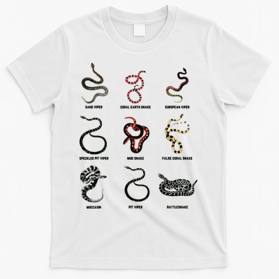 9 Snakes Snake Lover Men Snake Snake T-Shirt