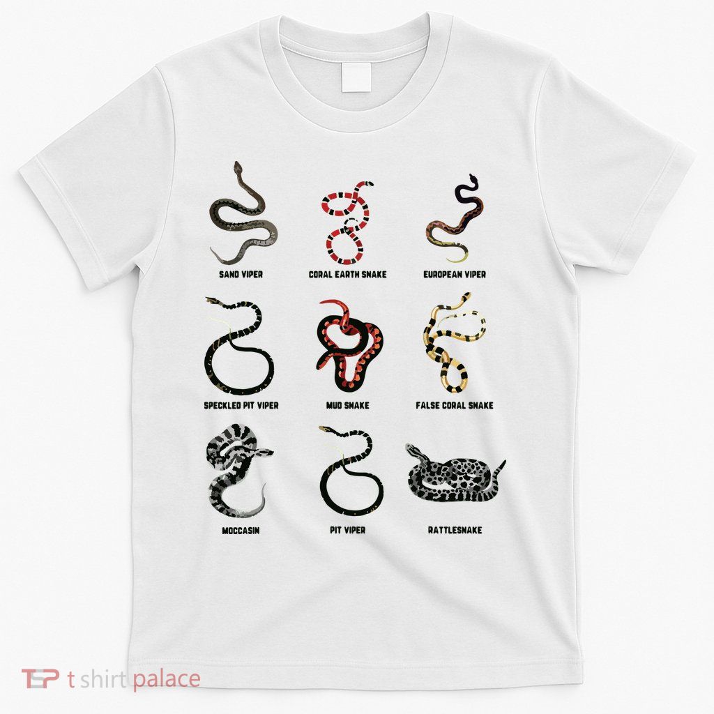 9 Snakes Snake Lover Men Snake Snake T-Shirt