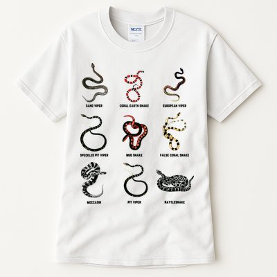 9 Snakes Snake Lover Men Snake Snake Tall T-Shirt