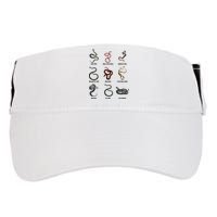 9 Snakes Snake Lover Men Snake Snake Adult Drive Performance Visor