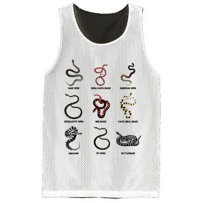 9 Snakes Snake Lover Men Snake Snake Mesh Reversible Basketball Jersey Tank