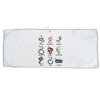 9 Snakes Snake Lover Men Snake Snake Large Microfiber Waffle Golf Towel