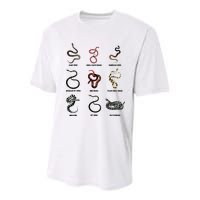 9 Snakes Snake Lover Men Snake Snake Youth Performance Sprint T-Shirt