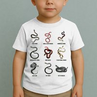 9 Snakes Snake Lover Men Snake Snake Toddler T-Shirt