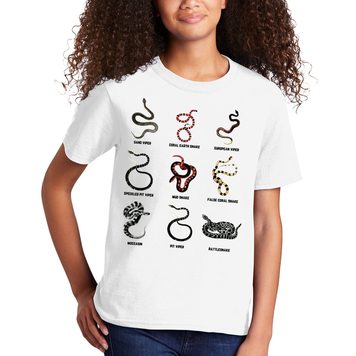 9 Snakes Snake Lover Men Snake Snake Kids T-Shirt