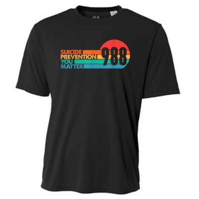 988 Shirt Suicide Prevention Lifeline 988 Awareness 988 Cooling Performance Crew T-Shirt