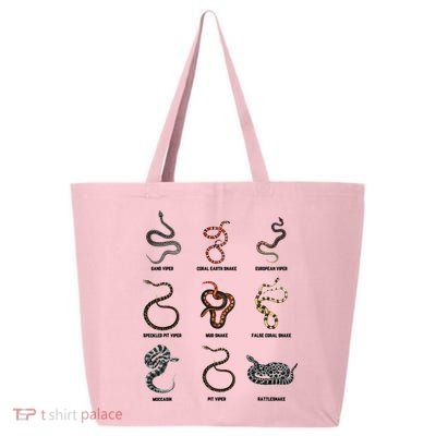 9 Snakes Snake Lover Snake Snake 25L Jumbo Tote