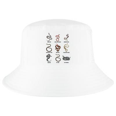 9 Snakes Snake Lover Snake Snake Cool Comfort Performance Bucket Hat