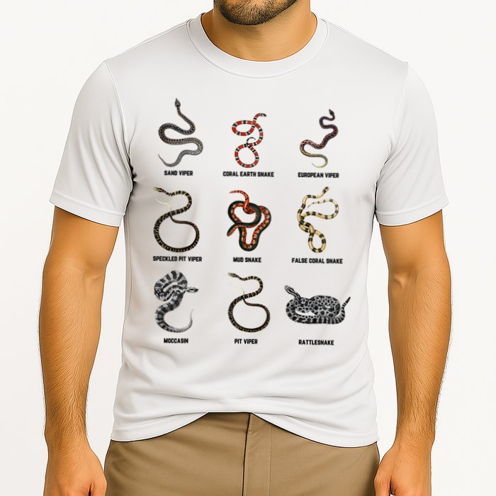 9 Snakes Snake Lover Snake Snake Performance Shirt