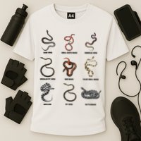 9 Snakes Snake Lover Snake Snake Performance Shirt
