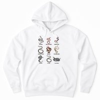 9 Snakes Snake Lover Snake Snake Hoodie