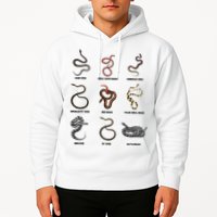 9 Snakes Snake Lover Snake Snake Hoodie