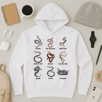 9 Snakes Snake Lover Snake Snake Hoodie